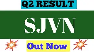 SJVN Q2 2026 RESULT UPDATE NEWS. SJVN SHARE LATEST NEWS