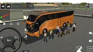BUS GAME || 🤩🚌 euro coach bus simulator / Indonesia Coach Bus driving game 2025 Android game play