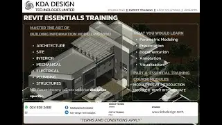 REVIT Essentials Training  Day Eighteen - Site Modelling and Duct Modelling