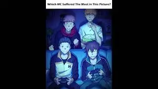 Which MC Suffered the MOST? This Is Unfair 😭💔| CSM | JJK | #yuji #denji #subaru #kazuma #shorts #fyp