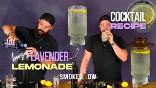 Boozy Lavender Lemonade & Mocktail Recipe | Easy Summer Drink Tutorial
