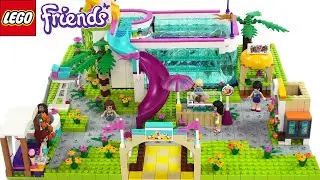 Building a LEGO Friends Water Park with Real Water and Fish!