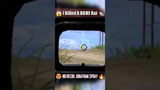 Killed A BGMI Little Rat🐁 #shorts #pubgmobile