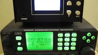AOR ARD300 decoder + AOR AR8600 MKII bench desktop scanner Pt.4