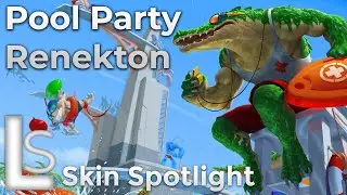 Pool Party Renekton - Skin Spotlight - Pool Party Collection - League of Legends