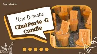 How to Make Chai Parle-G Candle | Perfect Chai Candle Colour | Candle Making at Home for Beginners☕ 