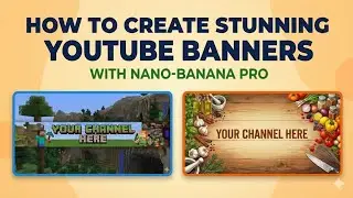 How to Create YouTube Banners with AI (Nano Banana Pro)