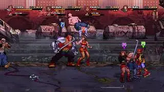 Streets of Rage 4 local coop 4 players