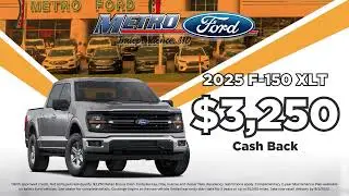 Metro Ford Independence - $3,250 Cash Back on New F-150!