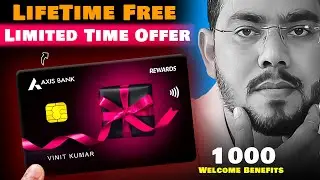 LifeTime Free! Axis Bank Rewards Credit Card💳 Full Benefits Explained🔥
