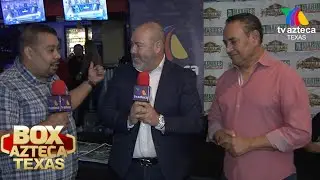 Julio Marines y Joe Castillo previo a 