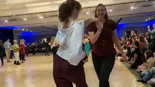 Intermediate Finals - Jessica Davidson & Alison Gibson - Monterey Swingfest 2024