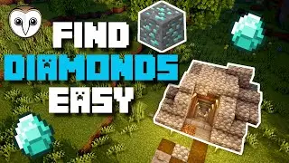 Minecraft: How to find Diamonds EASILY! | Tutorial (1.15+)