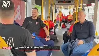 Imagini inedite: UTA a venit cu tramvaiul la meci. Pandi, reacţie genială: 
