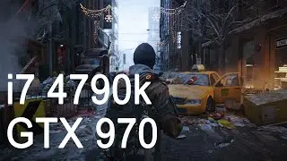 GTX970 | i7 4790k Tom Clancy's The Division (1080p60FPS)