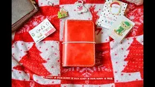 Christmas Travelers Notebook Unboxing / Preparing For December Daily