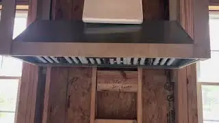 The Savvy house main Kitchen with no upper cabinets 