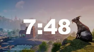 7 minutes 48 seconds [468 secs] clock timer countdown || Alarm Focus