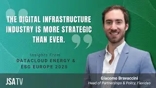 Giacomo Bravaccini on Digitizing Sustainability: A Strategic Move for Digital Infrastructure