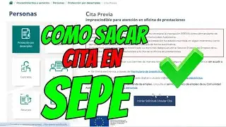 ✅✅Como sacar cita en el sepe TRUCOS consejos y tips