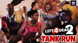 🟢 DIKEJAR MAKHLUK GERGASI WEHHHH 😱 - LEFT 4 DEAD 2 - TANK RUN ( DEATH TOLL )     [ Malaysia ]
