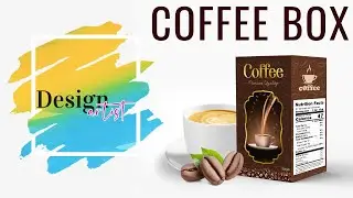 How to Design Coffee Box & Seal end Box Dieline In Adobe illustrator CC