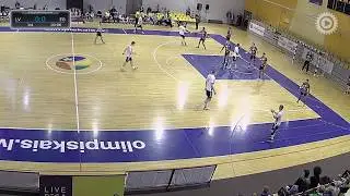 Handball Latvia vs Egypt in Riga city cup / automated game filming