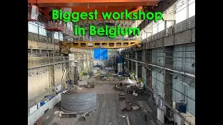 Overview of biggest workshop of Belgium