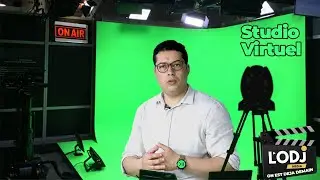 Le studio virtuel de L'ODJ M&eacute;dia, la nouvelle g&eacute;n&eacute;ration de studios Web TV !