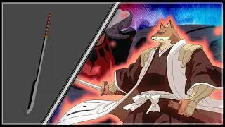 Bleach Sajin Komamura Sword | Blender 3D Modeling
