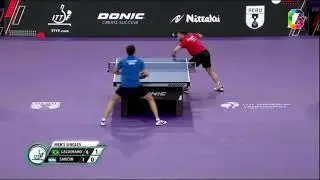 Panamericano 2021: Hugo Calderano (Brasil) vs Francisco Sanchi (Argentina) - R16