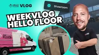 Weekvlog Hello Floor | Showroom, teamuitbreiding & Marmoleum projecten in Hilversum & Arnhem