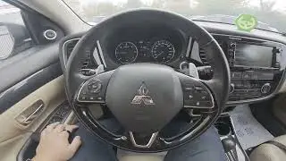 MITSUBISHI Outlander (2017-2022) &ndash; Как складывать и раскладывать боковые зеркала заднего вида