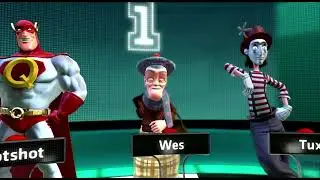 Buzz! Quiz World - Namoi vs Hotshot vs Wes vs Tux (HD)