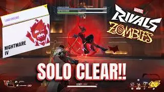 *LUNAR VENGEANCE* Unlocked!! | Solo Nightmare IV CLEAR with Blade | *NO RANDOM CARDS*  🌙🧟‍♂️