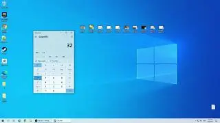 Windows 10 Calculator root and power