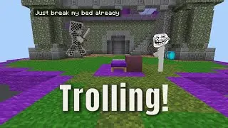 Trolling Players in Bedwars!