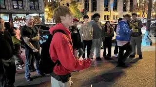 Bryce Crawford 🫣 Runs Into Hebrew Israelites! (Fair Use Biblical Debate)  