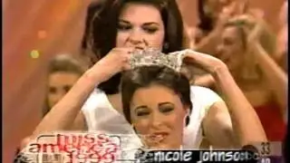Miss America 1999- Crowning: Nicole Johnson, Miss Virginia