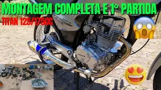 Motorzão 175cc ALTO GIRO com Pino de 2 na Titan 125