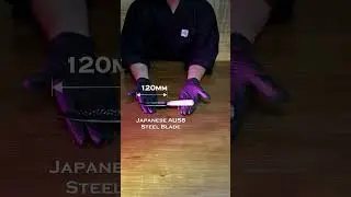 YOUSUNLONG unboxing Utility Knife 5 inch Japanese AUS8 Steel Series