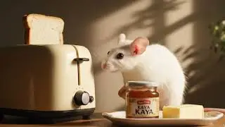 Kaya Toast & Quiet Joy #shorts #viralvideo #viralshort #mousemoments #cooking