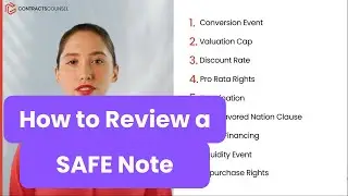 How to Review a SAFE Note [9 Terms to Find and Review]