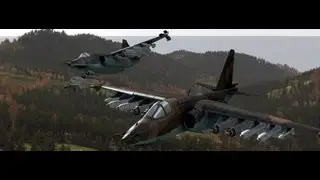 Jet gets shot down by AA