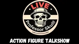 Live with Professor Skull episode 7 - Pee-wee Herman #actionfigures #Neca #peeweeherman