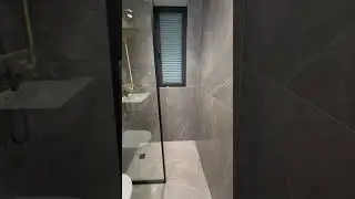 Less is More &mdash; But Make It Stunning 💡🖤#inyouths #ledmirror #showerdoor #shower #bathroomdesign