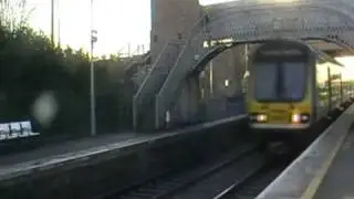 Irish Rail 29000 DMU passes Hazelhatch going to Dublin Heuston