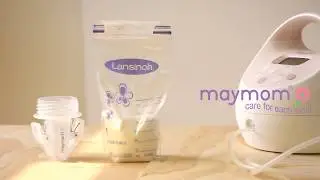 How to pump directly into a Lansinoh breastmilk bag for spectra s1 s2 pump