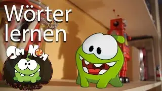 Om-Nom | W&ouml;rter lesen lernen mit Om-Nom - Der Roboter | Lernvideo