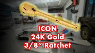 Harbor Freight Icon 24K Gold 3/8
